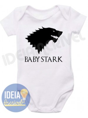 Body Infantil Game of Thrones - Baby Stark